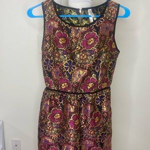 Brocade floral jumper